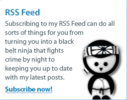 Subscribe to my RSS feed